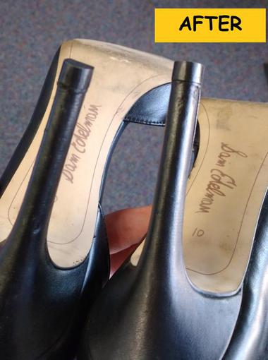 Repair high heel tips at Butler Hill Shoe Repair and Alterations in St Louis 63129